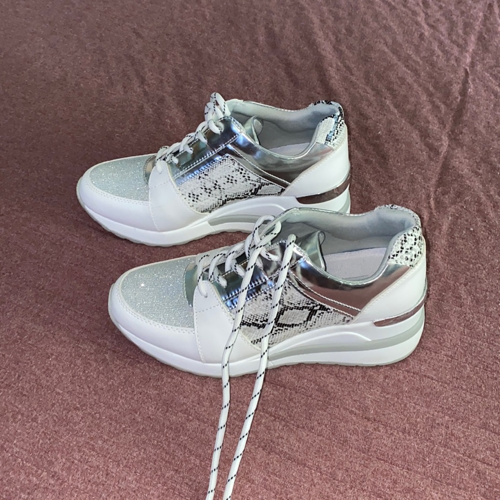 Used sneakers